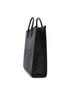 Gucci Black Leather Logo Medium Tote Bag